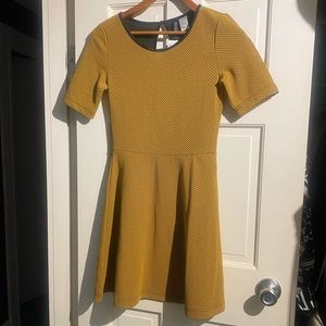 H&M Mustard Yellow Dress